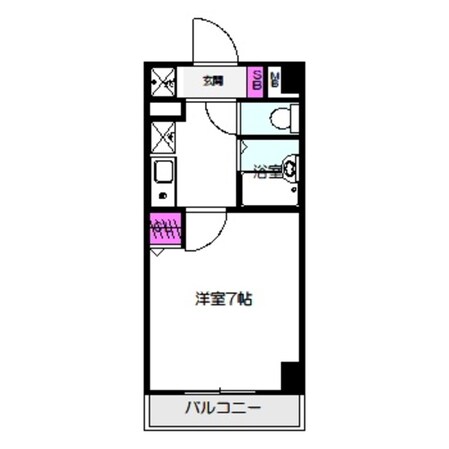 キャッスルコートの物件間取画像